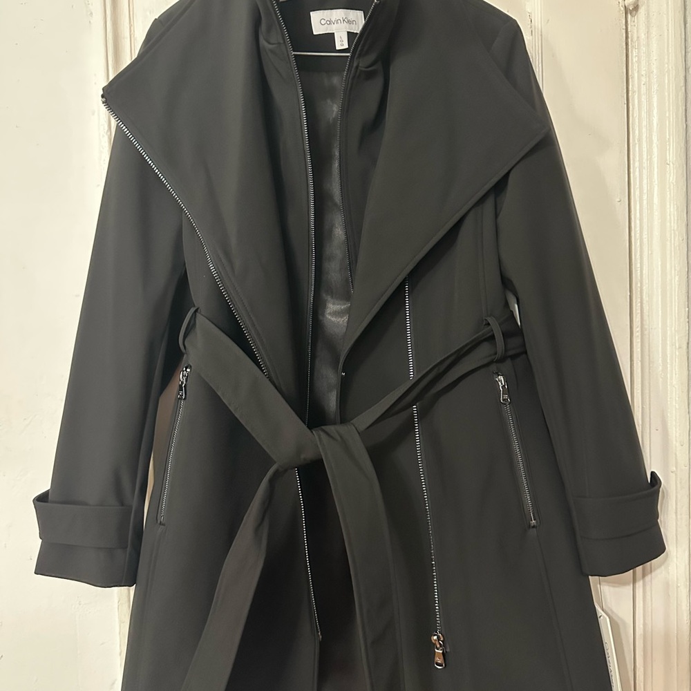 Calvin Klein Women's Black Coat